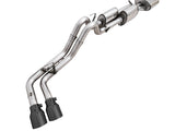 AWE 16-22 Toyota Tacoma 0FG Catback Exhaust w/ BashGuard - Dual Diamond Black Tips - 3015-33826