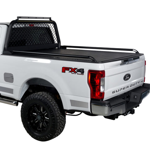 Putco 17-20 Ford SuperDuty - 8ft Bed Locker Side Rails - Black Powder Coated - 88866