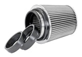 Spectre Adjustable Conical Air Filter 5-1/2in. Tall (Fits 3in. / 3-1/2in. / 4in. Tubes) - White - 8138