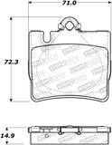 StopTech Street Brake Pads - 308.08480