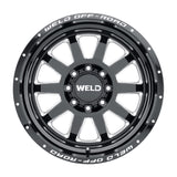 Weld Off-Road W102 20X10 Stealth 8X180 ET-18 BS4.75 Gloss Black MIL 124.3 - W10200018475