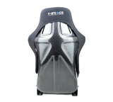 NRG Carbon Fiber Bucket Seat - Large - RSC-302CF/BK