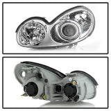 xTune 02-05 Hyundai Sonata OEM Style Headlights - Chrome (HD-JH-HYSON02-C) - 9042744