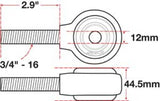 SPC Performance XAXIS Rod End Ball Joint - 15792