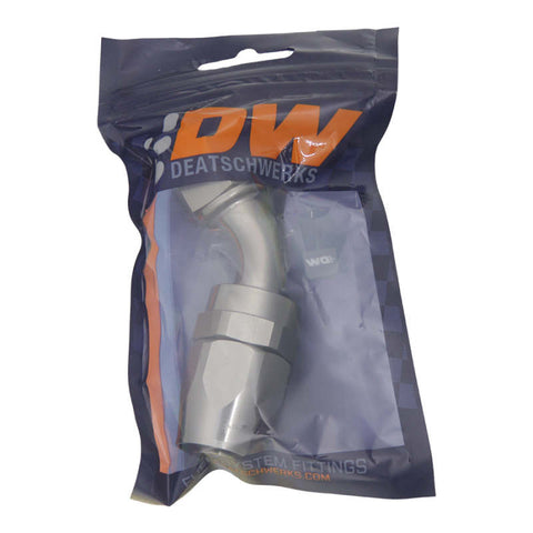 DeatschWerks 10AN Female Swivel 45-Degree Hose End CPE - 6-02-0810