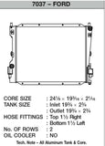 CSF 05-14 Ford Mustang Radiator - 7037