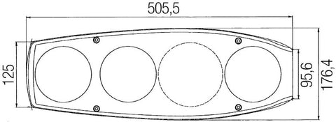 Hella Lamp Srbblzr Smlr Rh Mg12 2Vp (MOQ 10) - 341419127