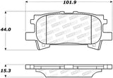 StopTech Street Brake Pads - 308.09960