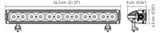 Hella Value Fit Design 12in LED Light Bar - Combo Beam - 357209101