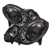 Spyder Mercedes Benz E-Class 03-06 Projector Xenon/HID Model- DRL- Blk PRO-YD-MBW21103-HID-DRL-BK - 5029928