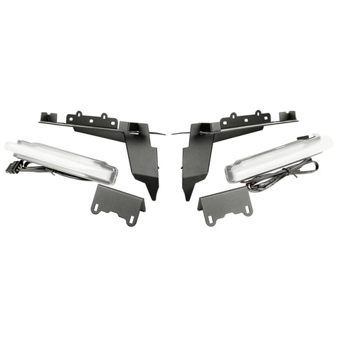 Rugged Ridge Chop Brackets Front Fender 20-23 Jeep Gladiator/Wrangler JL Overland/Sahara/Sport w/DRL - 11640.95