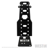 Westin/Snyper 07-11 Jeep Wrangler Transmission Pan Skid Plate - Textured Black - 42-21125