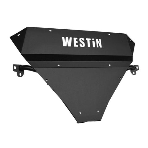 Westin 2014-2018 Chevy Silverado 1500 Outlaw Bumper Skid Plate - Textured Black - 58-71005