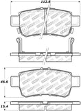 StopTech Street Select Brake Pads - Front/Rear - 305.10880