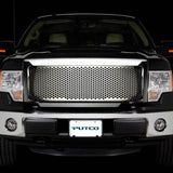 Putco 09-12 Ford F-150 (Bar Style) - Punch Grille Insert - Cut to Fit Design Designer FX Grilles - 64420