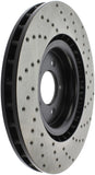 StopTech Drilled Sport Brake Rotor - 128.61089R