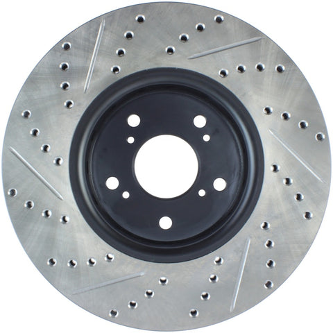 StopTech Slotted & Drilled Sport Brake Rotor - 127.40080L