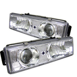 Spyder Chevy C/K Series 1500 88-99 Projector Headlights Chrm High 9005 (Not Include) PRO-YD-CCK88-C - 5009296