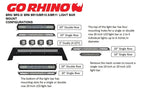 Go Rhino 14-15 Chevy Silverado 1500 BR5 Light bar mount - 26373T