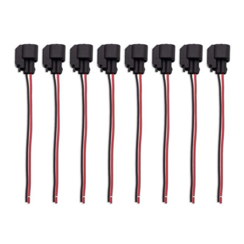 BLOX Racing Injector Pigtail Ev14 Female - Set Of 8 - BXFU-00603-EV14-8