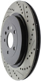 StopTech Slotted & Drilled Sport Brake Rotor - 127.65137L