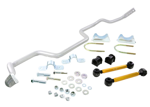 Whiteline 05+ Ford Mustang Coupe 8 cyl (Inc Shelby GT / GT500) Rear 27mm Heavy Duty Adj Swaybar - BFR65Z