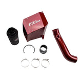 Wehrli 01-04 Chevrolet Duramax LB7 4in Intake Kit - WCFab Red - WCF100190-Red