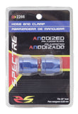 Spectre Magna-Clamp Hose Clamps 3/8in. (2 Pack) - Blue - 2266