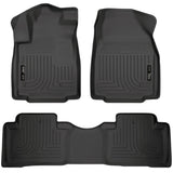 Husky Liners 09-12 Honda Pilot (All) WeatherBeater Combo Black Floor Liners (One Piece for 2nd Row) - 98421