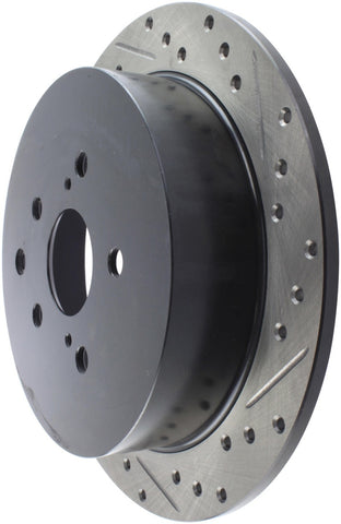 StopTech Sport Drilled & Slotted Rotor - Rear Left - 127.44166L