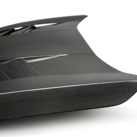 Seibon 18-20 Honda Accord TS-Style Carbon Fiber Hood - HD18HDACC-TS