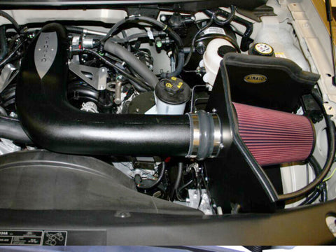 Airaid 04-08 Ford F-150 5.4L (24v Triton) CAD Intake System w/ Tube (Oiled / Red Media) - 400-140-2