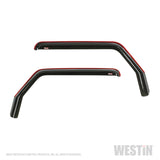 Westin 2018-2019 Jeep Wrangler JL Wade In-Channel Wind Deflector 2pc - Smoke - 72-51467