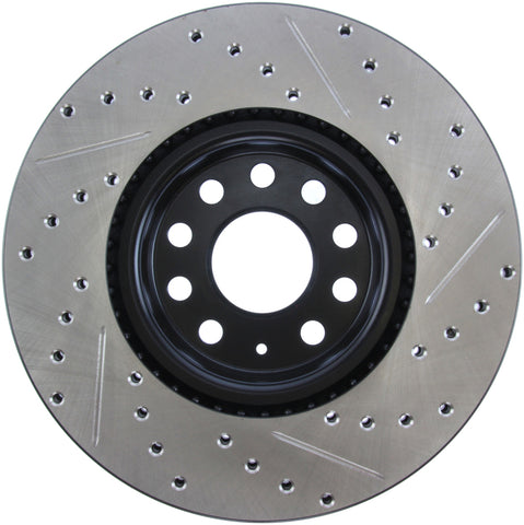 StopTech Slotted & Drilled Sport Brake Rotor - 127.33098R