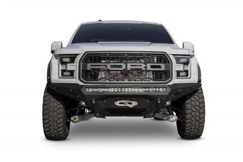 Addictive Desert Designs 17-18 Ford F-150 Raptor Stealth Fighter Front Bumper w/ Winch Mount - F111202860103