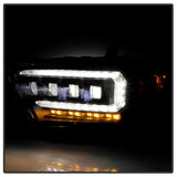 Spyder 16-20 Toyota Tacoma LED Model Only High-Power LED Headlights - Black PRO-YD-TT16LEDAP-BK - 5088390