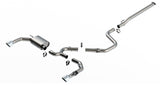 Borla 22-23 Hyundai Elantra N 2.0L 4 CYL. Turbo AT/MT ATAK Catback Exhaust Bright Chrome - 140925