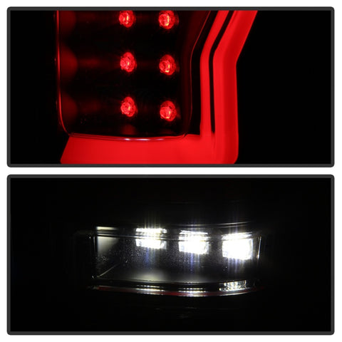 Spyder Ford F150 04-08 Styleside Tail Light V2 - LED - Black Smoke ALT-YD-FF15004V2-LBLED-BSM - 5084187