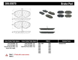 StopTech Performance Brake Pads - 309.05870