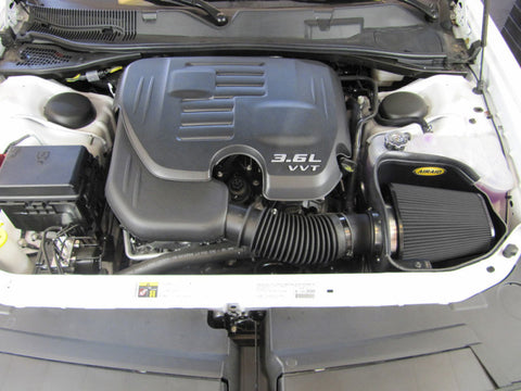 Airaid 11-14 Dodge Charger/Challenger MXP Intake System w/ Tube (Dry / Black Media) - 352-317