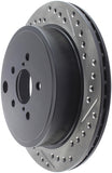 StopTech Slotted & Drilled Sport Brake Rotor - 127.47031L