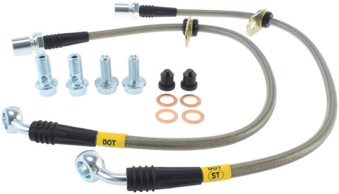 StopTech Stainless Steel Front Brake lines for 93-98 Supra - 950.44008