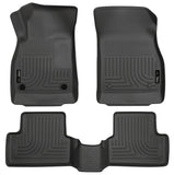 Husky Liners 11-12 Chevrolet Cruze WeatherBeater Combo Black Floor Liners - 98161