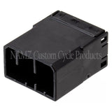 NAMZ AMP Multilock 8-Position Male Wire Cap Housing (HD 73108-96BK) - NA-174931-2