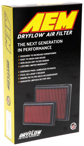 AEM 12-20 Toyota 86/GT86 2.0L DryFlow Air Filter - 28-20300