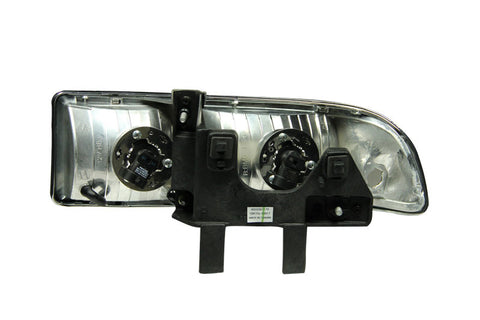 ANZO 1998-2005 Chevrolet S-10 Crystal Headlights Chrome - 111014