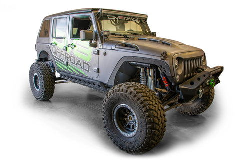 DV8 Offroad 2007-2018 Jeep Wrangler Fender Delete - FENDB-08