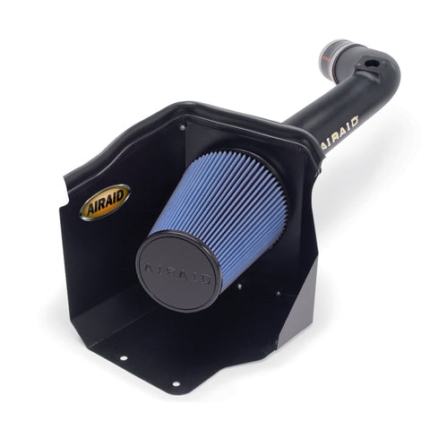 Airaid 01-04 Chevy & GMC Duramax 6.6L LB7 CAD Intake System w/ Tube (Dry / Blue Media) - 203-129