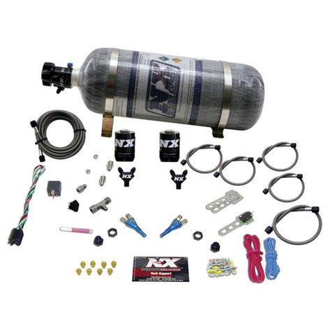 Nitrous Express GM TBI Nitrous Kit (50-125HP) w/Composite Bottle - 20218-12