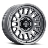 ICON Anza 17x8.5 6x5.5 0mm Offset 4.75in BS 106.1mm Hub Bore Gun Metal Wheel - 8217858347GM